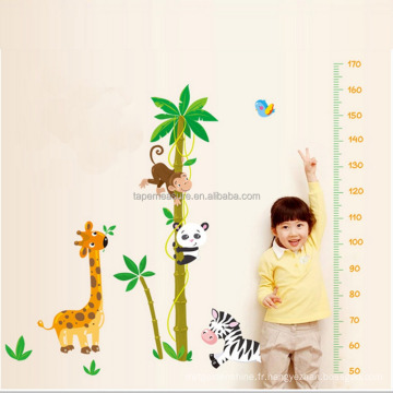 Colorful Wall Sticker Chart Height Measurement